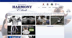Desktop Screenshot of harmony-club.it